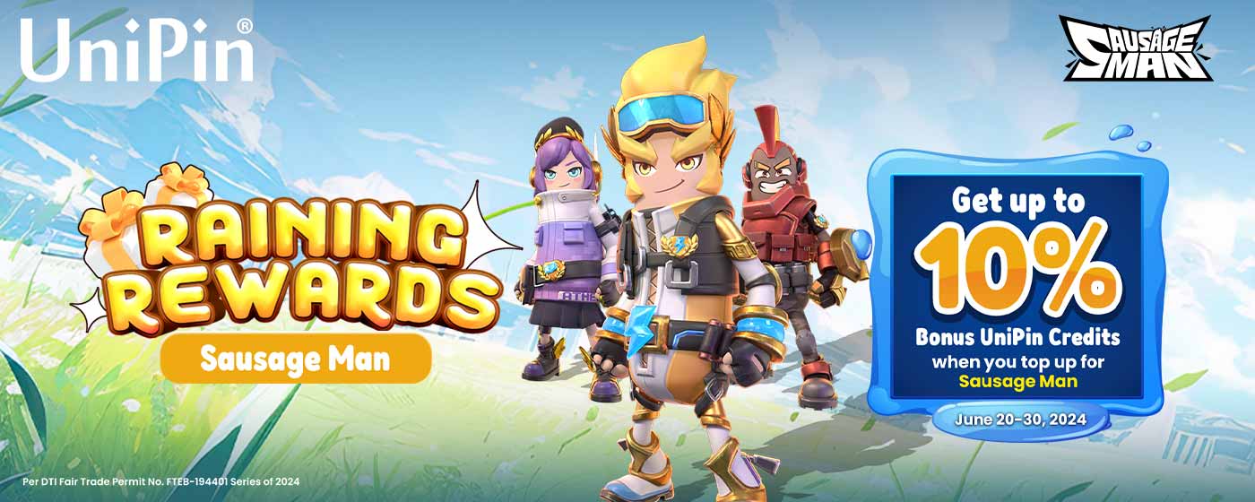 Raining Rewards: Sausage Man (PH)